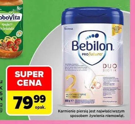 Mleko w proszku Profutura Duobiotik Bebilon promocja w Carrefour
