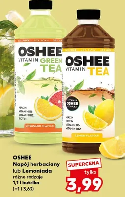 Napój herbaciany Oshee Vitamin Green Tea promocja w Kaufland