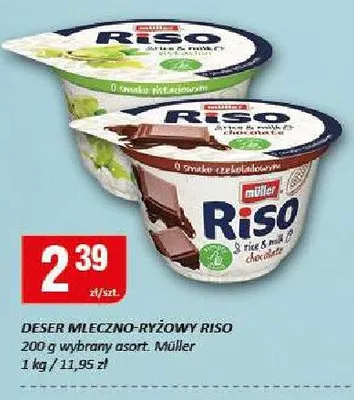 Deser mleczno-ryżowy Riso promocja w Chorten