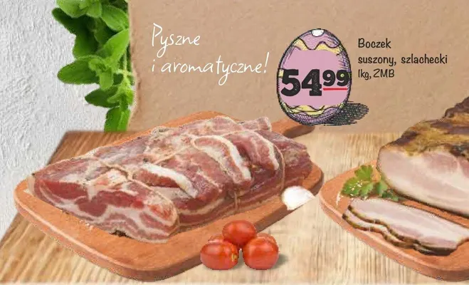 Boczek suszony, szlachecki promocja w Arhelan