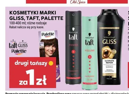 Lakier do włosów Taft Power promocja w Stokrotka