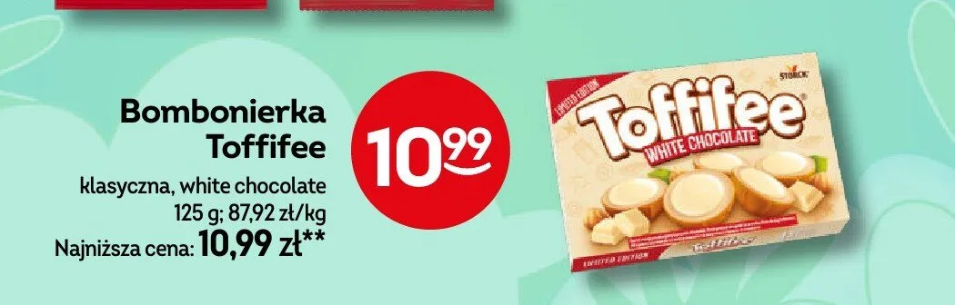 Bombonierka Toffifee promocja w Żabka