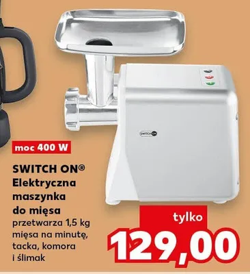 Elektryczna maszynka do mięsa promocja w Kaufland