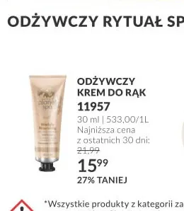 Odżywczy krem do rąk Planet Spa promocja w AVON