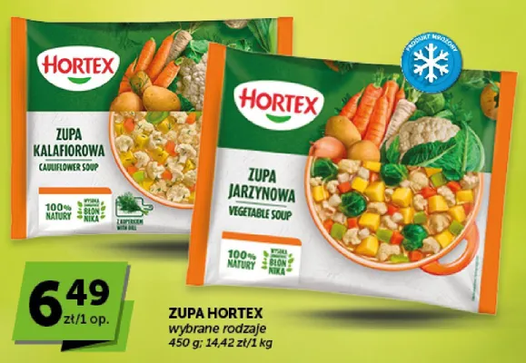 Zupa jarzynowa Hortex promocja w Euro Sklep