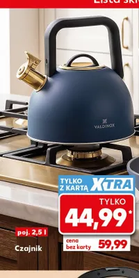 Czajnik 2,5 l Valdinox promocja w Kaufland