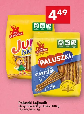 Paluszki Junior promocja w LEWIATAN