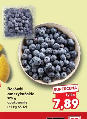 Borówki amerykańskie promocja w Kaufland