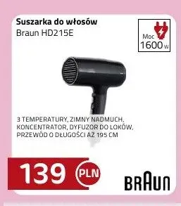 Suszarka do włosów Braun HD215E promocja w kakto.pl