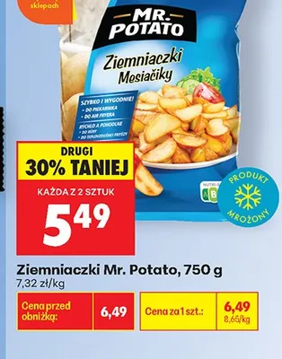 Ziemniaczki Mr. Potato 750 g promocja w Biedronka