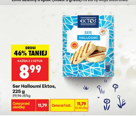 Ser Halloumi Ektos promocja w Biedronka