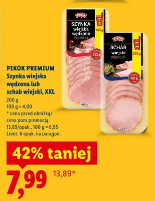 Schab wiejski, XXL promocja w Lidl