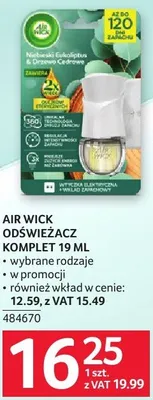 Odświeżacz komplet Air Wick 19 ML wybrane rodzaje promocja w Selgros