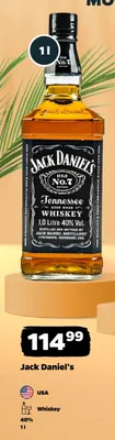 Whiskey Jack Daniel's promocja w Netto