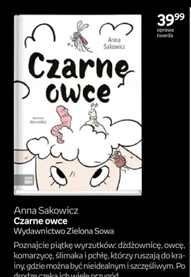 Książka Czarne owce promocja w Empik