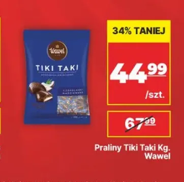Praliny Tiki Taki Wawel promocja w API Market