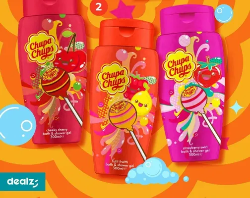 Żel pod prysznic Chupa Chups promocja w Dealz