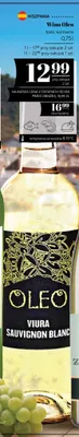 Wino białe wytrawne Oleo Viura Sauvignon Blanc promocja w POLOmarket