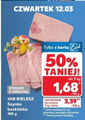 Szynka beskidzka promocja w Kaufland