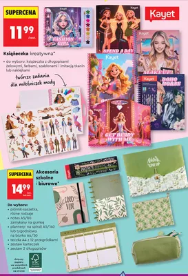 Akcesoria szkolne i biurowe promocja w Biedronka