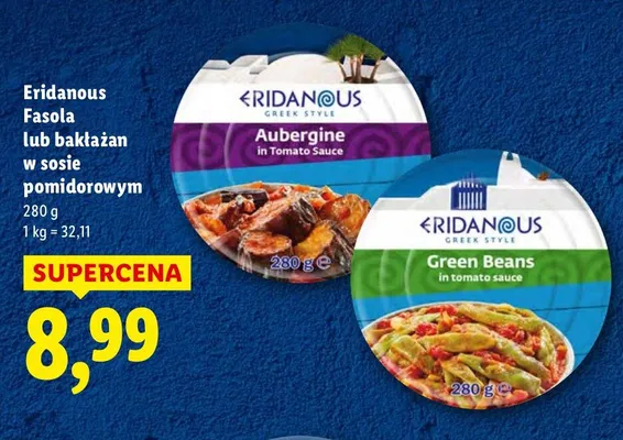 Fasola Eridanous  promocja w Lidl