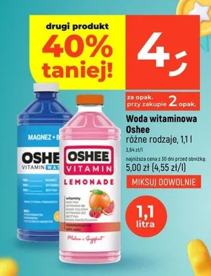 Woda witaminowa różne rodzaje promocja w Dealz