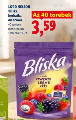 Herbatka bliska, owocowa promocja w Lidl