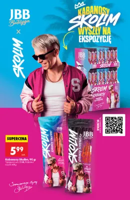 Kabanosy Skolim Temperatura Chilli promocja w Biedronka