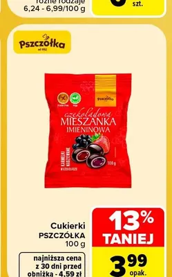 Cukierki Pszczółka promocja w Carrefour Market