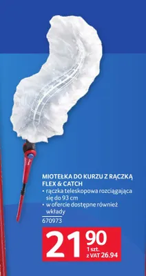 Miotełka do kurzu z rączką Flex & Catch Vileda promocja w Selgros