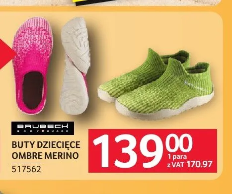 Buty dziecięce Ombre Merino Brubeck promocja w Selgros