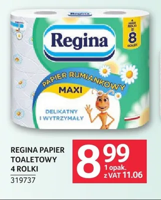 Papier toaletowy Regina Rumiankowy Maxi 4-pak promocja w Selgros
