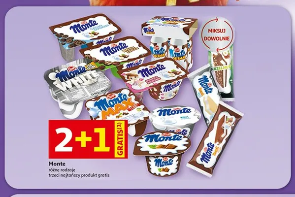 Deser Monte White promocja w Auchan