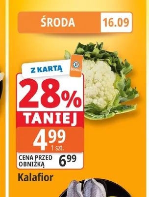 Kalafior promocja w Leclerc