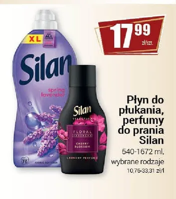 Płyn do płukania Silan promocja w Premium Nasz Sklep