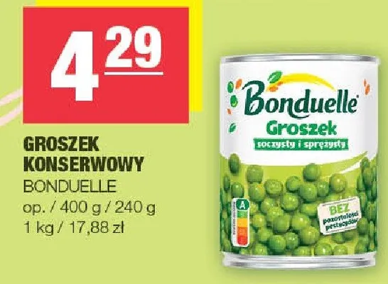 Groszek konserwowy promocja w SPAR