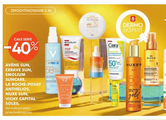 Dermokosmetyki przeciwsłoneczne Avène Sun promocja w Super-Pharm