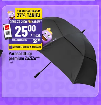 Parasol długi premium ZaZizo promocja w POLOmarket