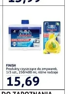 Produkty czyszczące do zmywarek Finish promocja w Blue Stop