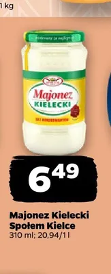 Majonez Kielecki Społem Kielce promocja w Netto