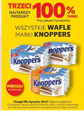 Wafle Knoppers promocja w Kaufland
