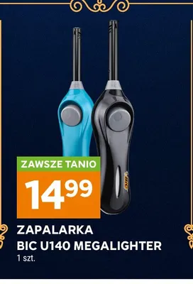 Zapalarka Bic U140 Megalighter promocja w Stokrotka