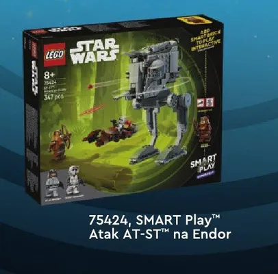 Klocki SMART Play Atak na AT-ST na Endor 75424 promocja w Empik