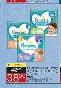 Pieluchy Pampers VP 3 promocja w Wafelek
