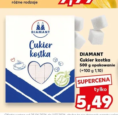 Cukier kostka Diamant promocja w Kaufland