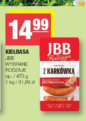 Kiełbasa z karkówką JBB Bałdyga promocja w SPAR
