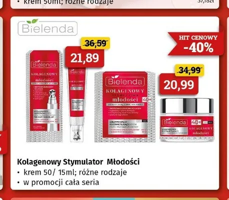 Serum Kolagenowy Stymulator Młodości Bielenda promocja w Drogeria Kosmyk