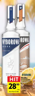 Wódka Wyborowa Polska Pszenica promocja w Intermarche