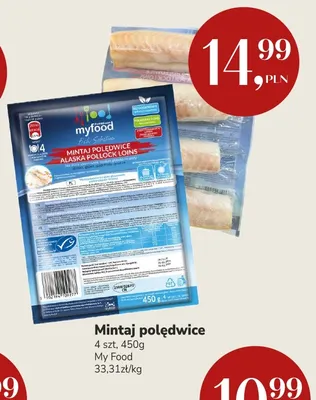 Mintaj polędwice My Food promocja w Market Point