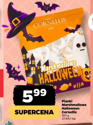 Pianki Marshmallows Halloween Cornellis promocja w Netto
